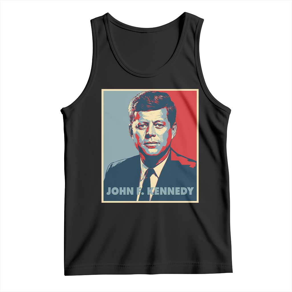 John F Kennedy Tank Top American President History US Presidential Leader TS14 Black Print Your Wear