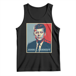 John F Kennedy Tank Top American President History US Presidential Leader TS14 Black Print Your Wear