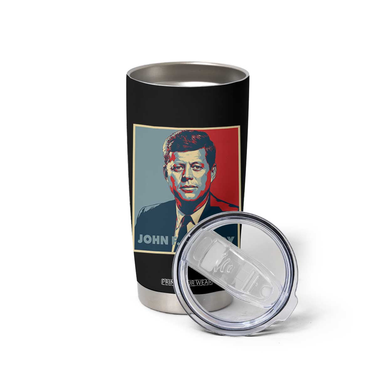 John F Kennedy Tumbler Cup American President History US Presidential Leader TS14 Print Your Wear