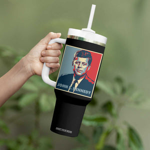 John F Kennedy Tumbler With Handle American President History US Presidential Leader TS14 Print Your Wear
