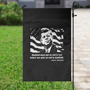 John F Kennedy Quote Garden Flag American Flag US President TS14 Print Your Wear