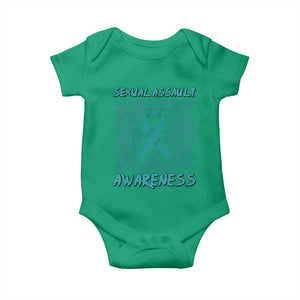 Sexual Assault Awareness Month Baby Onesie TS14 Irish Green Print Your Wear