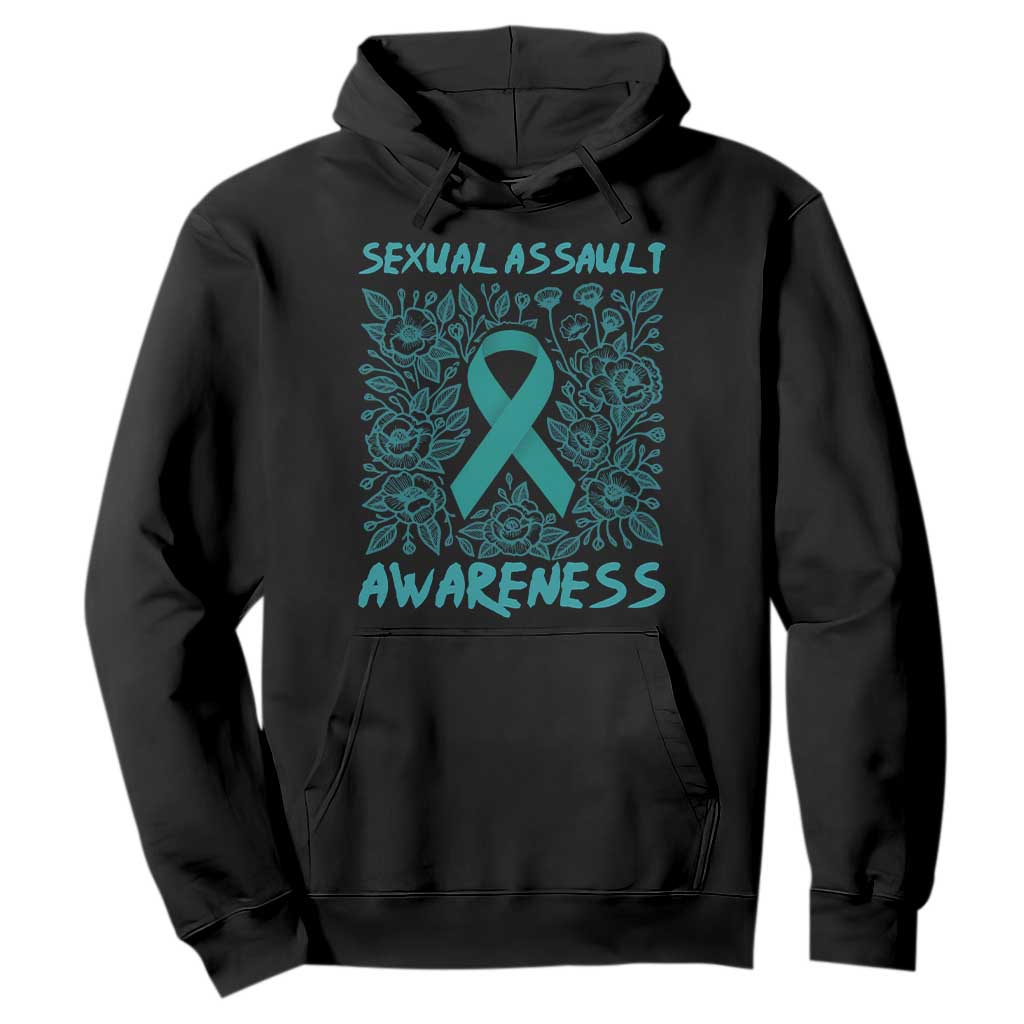 Sexual Assault Awareness Month Hoodie TS14 Black Print Your Wear