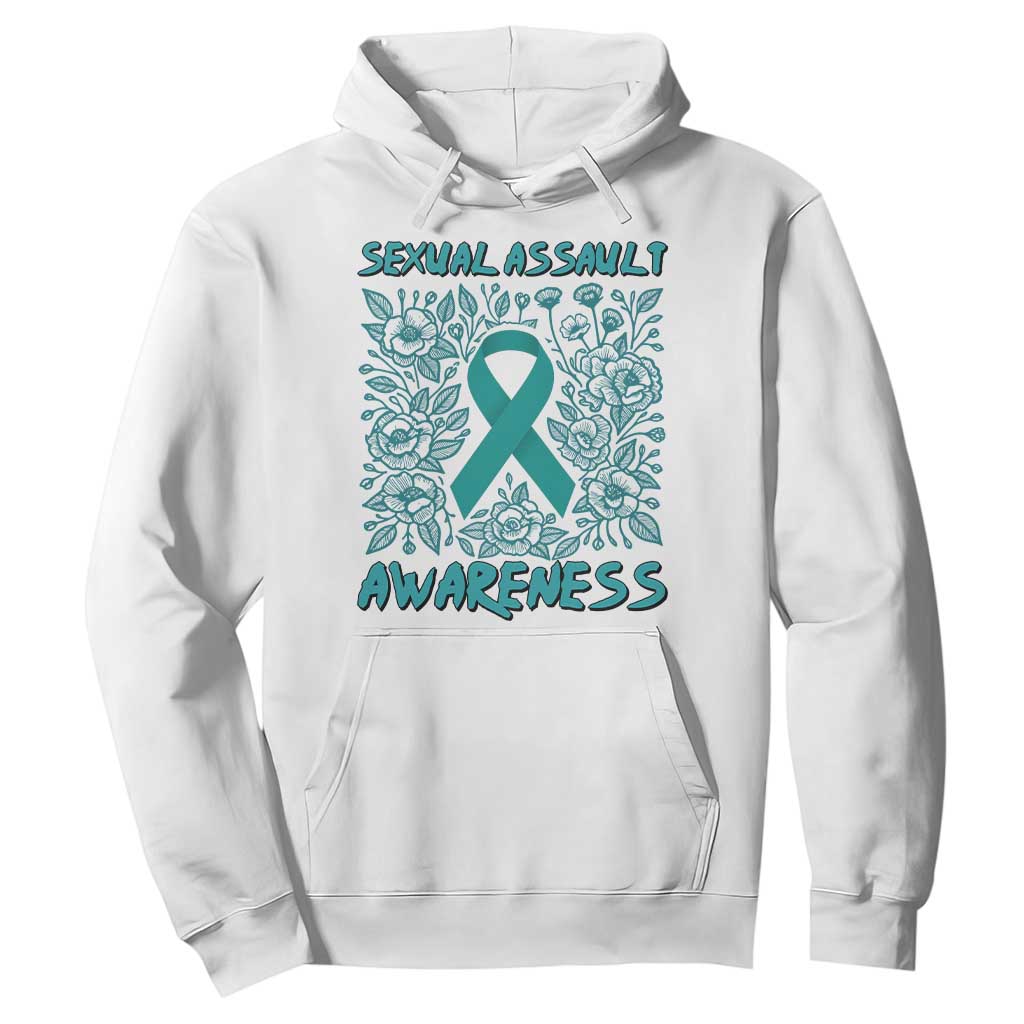 Sexual Assault Awareness Month Hoodie TS14 White Print Your Wear