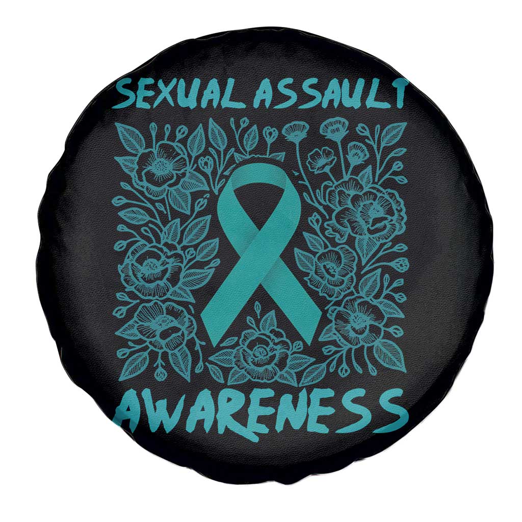 Sexual Assault Awareness Month Spare Tire Cover TS14 Print Your Wear