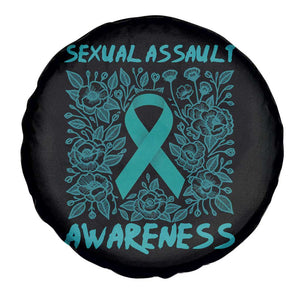 Sexual Assault Awareness Month Spare Tire Cover TS14 Print Your Wear