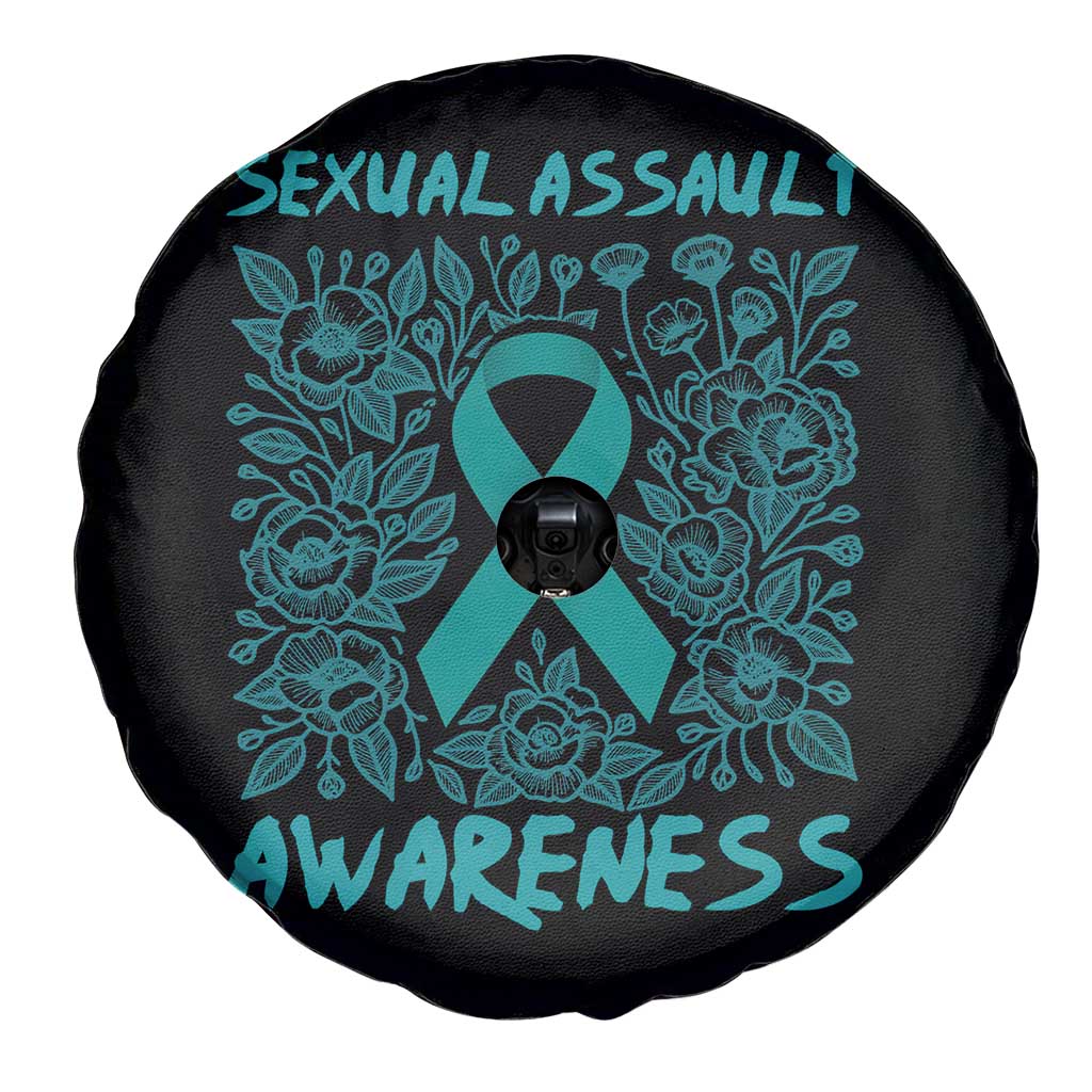 Sexual Assault Awareness Month Spare Tire Cover TS14 Print Your Wear