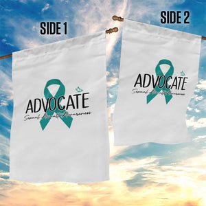 Sexual Assault Awareness Advocate Garden Flag TS14 Print Your Wear