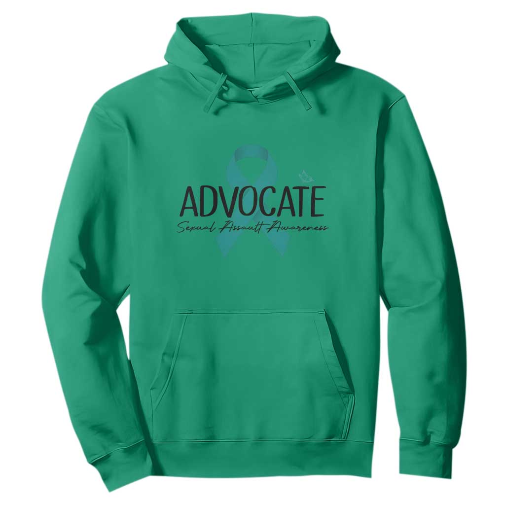 Sexual Assault Awareness Advocate Hoodie TS14 Irish Green Print Your Wear