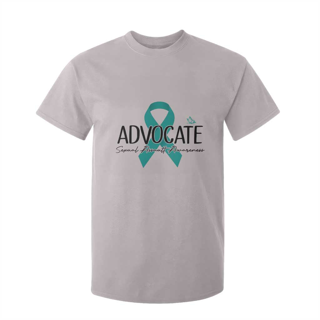 Sexual Assault Awareness Advocate T Shirt For Kid TS14 Ice Gray Print Your Wear