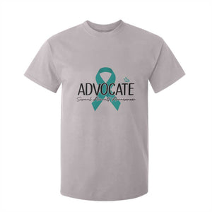 Sexual Assault Awareness Advocate T Shirt For Kid TS14 Ice Gray Print Your Wear