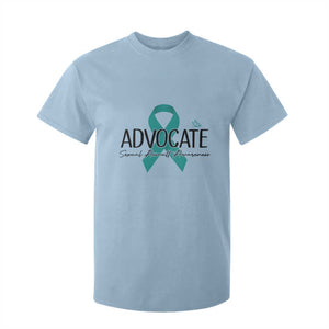 Sexual Assault Awareness Advocate T Shirt For Kid TS14 Light Blue Print Your Wear