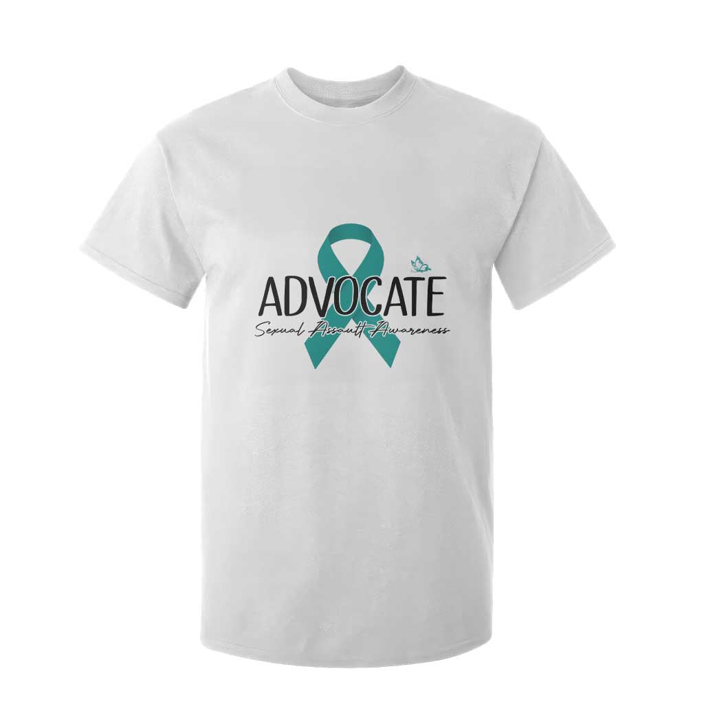 Sexual Assault Awareness Advocate T Shirt For Kid TS14 White Print Your Wear