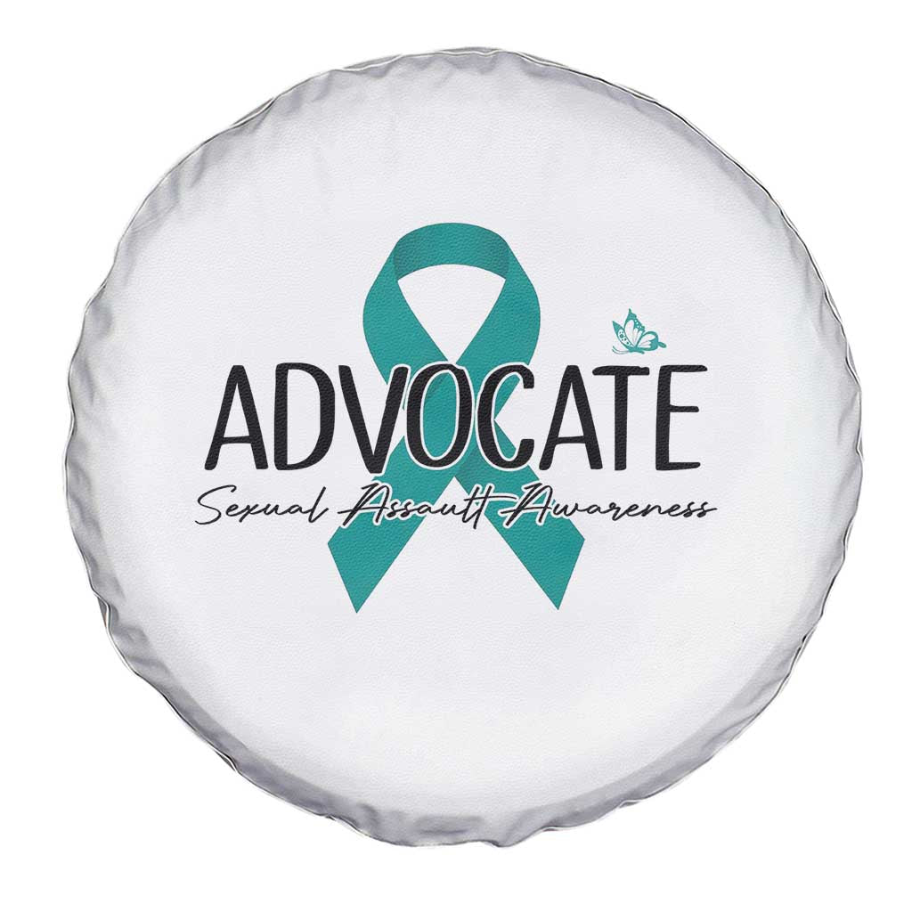 Sexual Assault Awareness Advocate Spare Tire Cover TS14 Print Your Wear