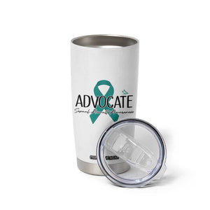 Sexual Assault Awareness Advocate Tumbler Cup TS14 Print Your Wear