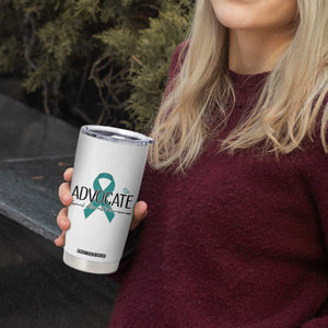Sexual Assault Awareness Advocate Tumbler Cup TS14 Print Your Wear