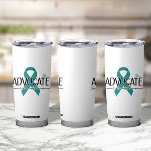 Sexual Assault Awareness Advocate Tumbler Cup TS14 Print Your Wear