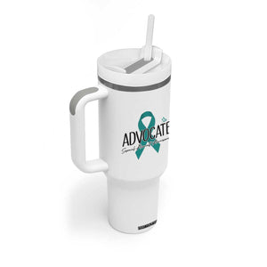 Sexual Assault Awareness Advocate Tumbler With Handle TS14 Print Your Wear