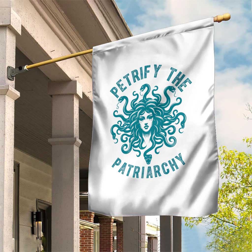 Sexual Assault Awareness Garden Flag Petrify The Patriarchy Medusa Feminism TS14 Print Your Wear