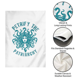 Sexual Assault Awareness Garden Flag Petrify The Patriarchy Medusa Feminism TS14 Print Your Wear