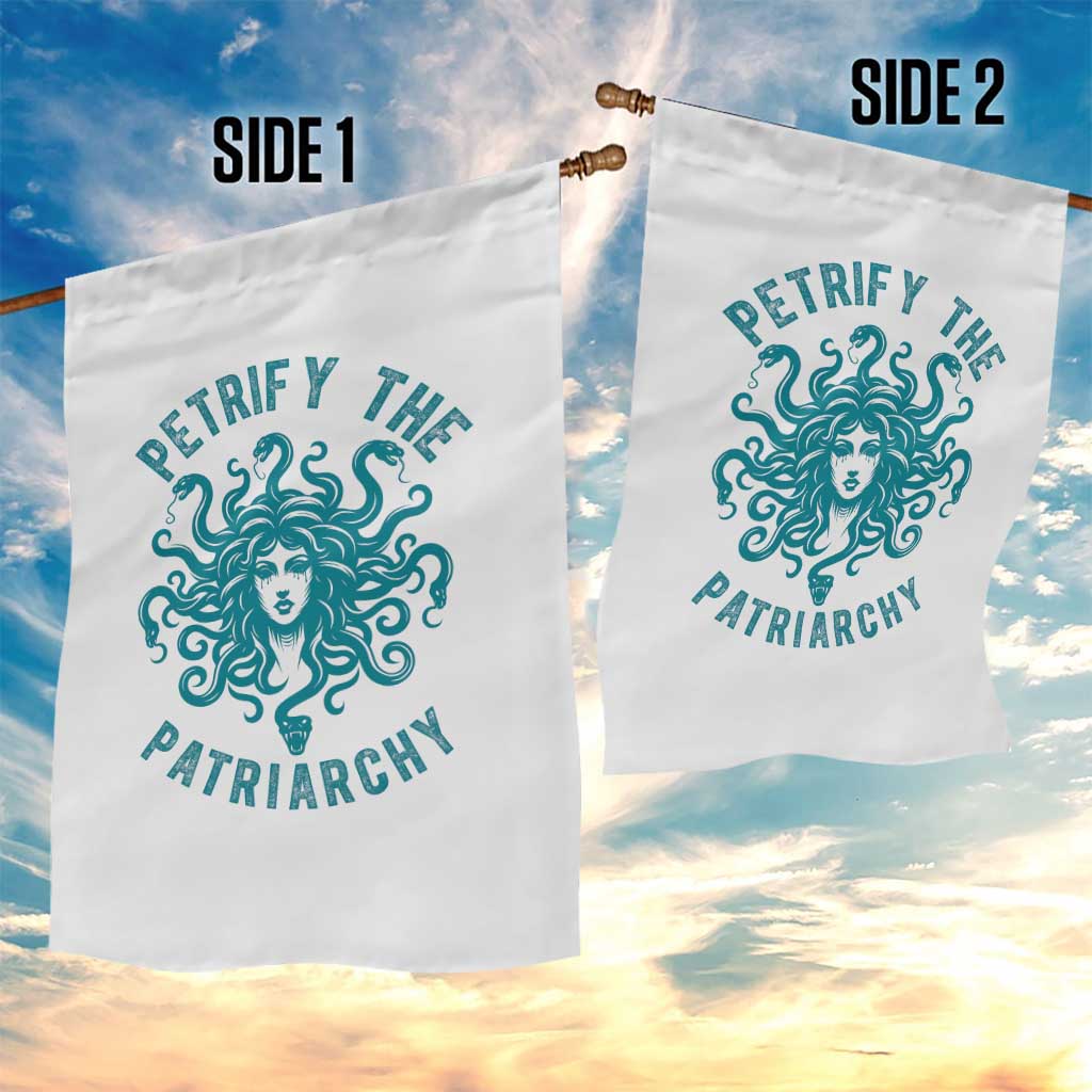 Sexual Assault Awareness Garden Flag Petrify The Patriarchy Medusa Feminism TS14 Print Your Wear