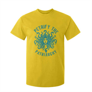 Sexual Assault Awareness T Shirt For Kid Petrify The Patriarchy Medusa Feminism TS14 Daisy Print Your Wear