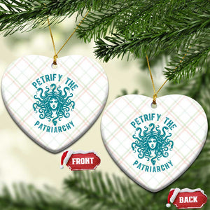 Sexual Assault Awareness Ceramic Ornament Petrify The Patriarchy Medusa Feminism TS14 Print Your Wear