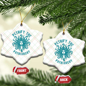 Sexual Assault Awareness Ceramic Ornament Petrify The Patriarchy Medusa Feminism TS14 Print Your Wear