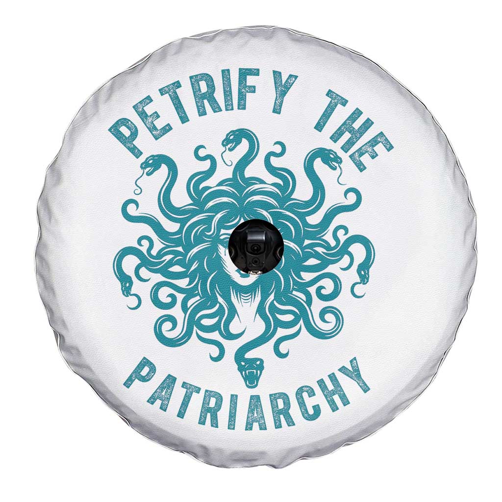 Sexual Assault Awareness Spare Tire Cover Petrify The Patriarchy Medusa Feminism TS14 Print Your Wear