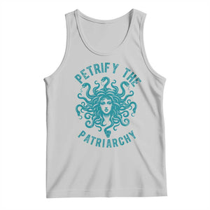 Sexual Assault Awareness Tank Top Petrify The Patriarchy Medusa Feminism TS14 Ash Print Your Wear