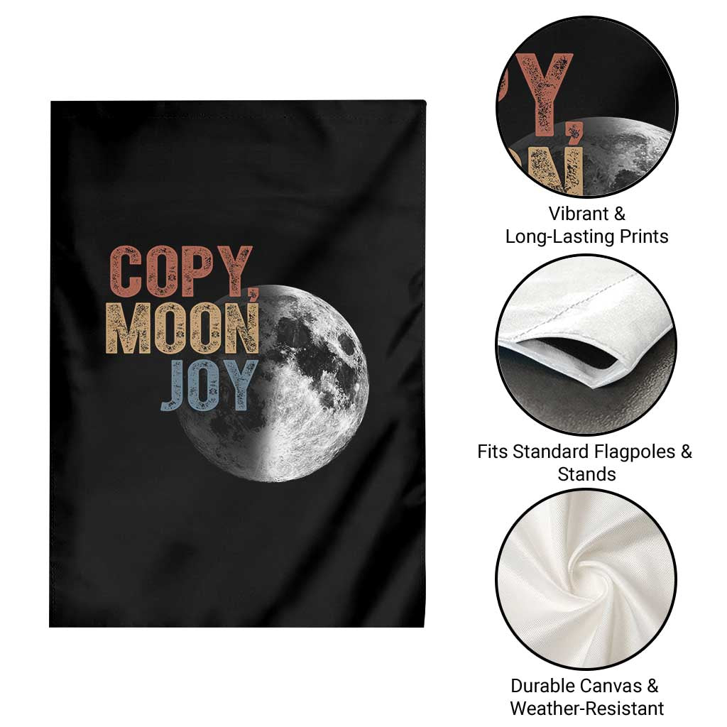 Copy Moon Joy Garden Flag Funny Lunar Quote Graphic TS14 Print Your Wear