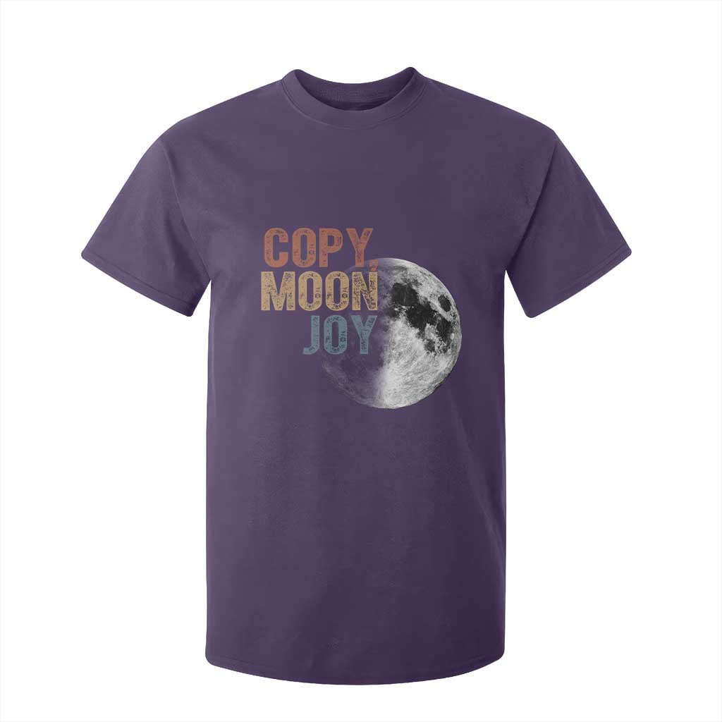 Copy Moon Joy T Shirt For Kid Funny Lunar Quote Graphic TS14 Purple Print Your Wear