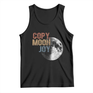 Copy Moon Joy Tank Top Funny Lunar Quote Graphic TS14 Black Print Your Wear