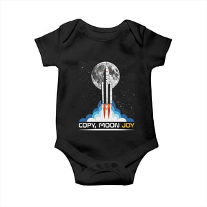 Copy Moon Joy Baby Onesie Rocket Launch Full Moon TS14 Black Print Your Wear