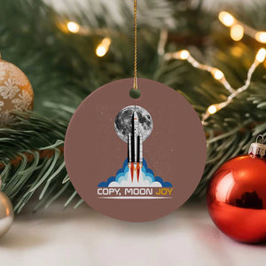Copy Moon Joy Ceramic Ornament Rocket Launch Full Moon TS14 1pc Mocha Print Your Wear