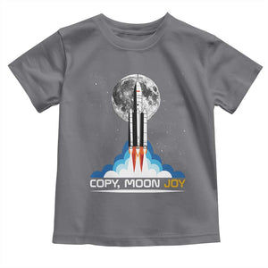 Copy Moon Joy Toddler T Shirt Rocket Launch Full Moon TS14 Charcoal Print Your Wear