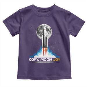 Copy Moon Joy Toddler T Shirt Rocket Launch Full Moon TS14 Purple Print Your Wear