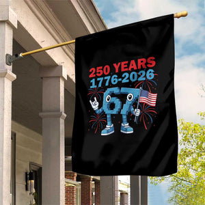 250th America Anniversary Garden Flag Funny Italian Brainrot Meme 4th of July TS14 Print Your Wear