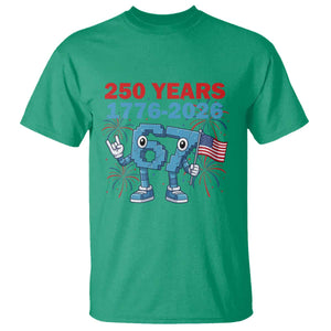 250th America Anniversary T Shirt Funny Italian Brainrot Meme 4th of July TS14 Irish Green Print Your Wear