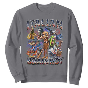 Funny Italian Brainrot Meme 4th of July Sweatshirt