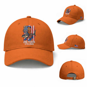 250th America Anniversary Baseball Cap Funny Tung Tung Tung Sahur Tralalero Tralala 4th of July