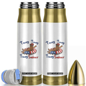 Tung Tung Tung Sahur Italian Brainrot 4th of July Bullet Tumbler