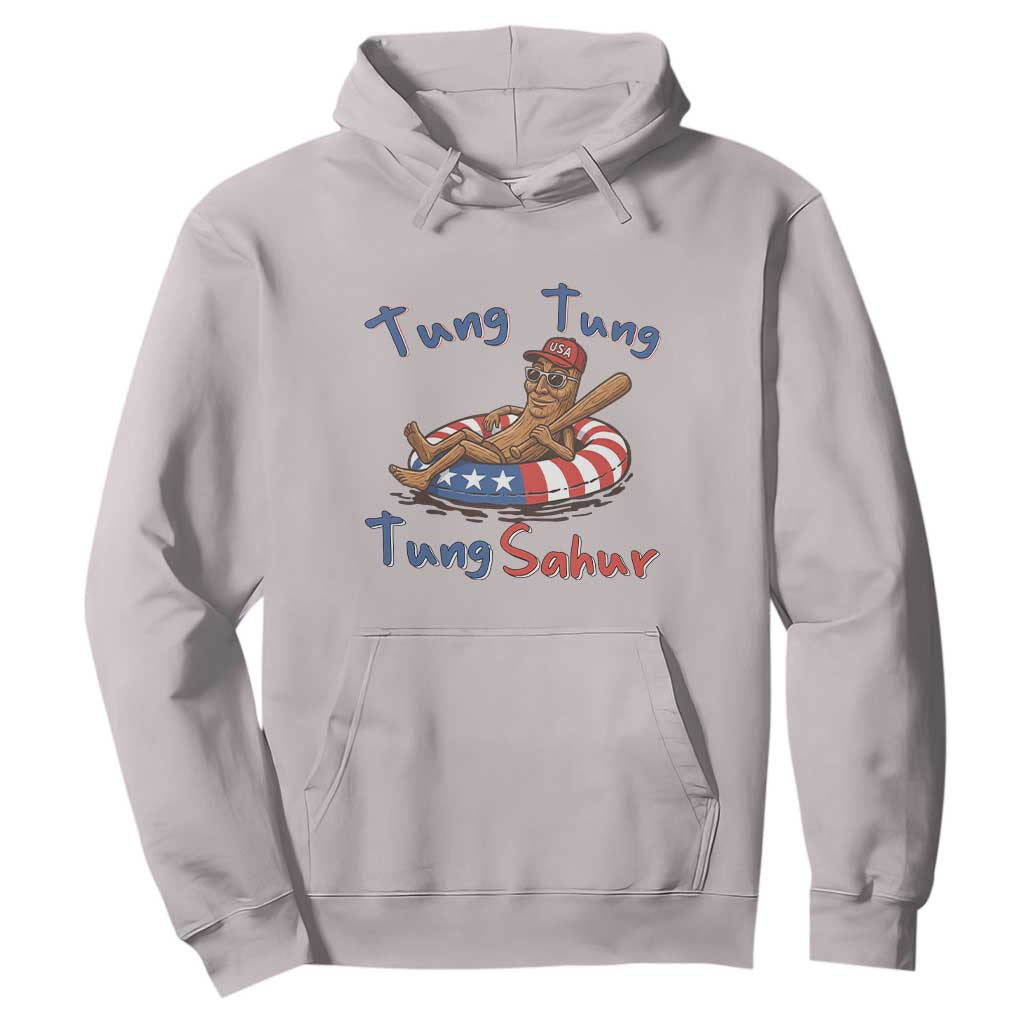 Tung Tung Tung Sahur Italian Brainrot 4th of July Hoodie