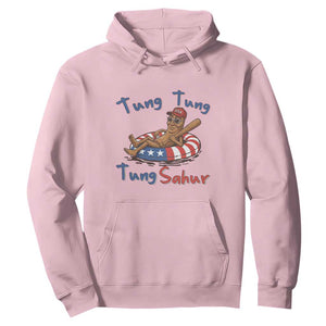 Tung Tung Tung Sahur Italian Brainrot 4th of July Hoodie