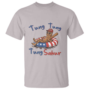Tung Tung Tung Sahur Italian Brainrot 4th of July T Shirt
