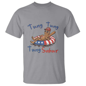 Tung Tung Tung Sahur Italian Brainrot 4th of July T Shirt
