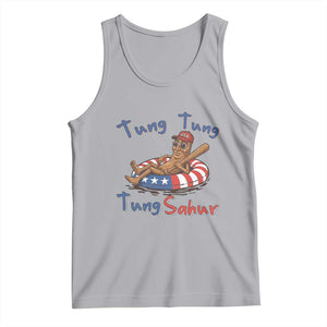 Tung Tung Tung Sahur Italian Brainrot 4th of July Tank Top