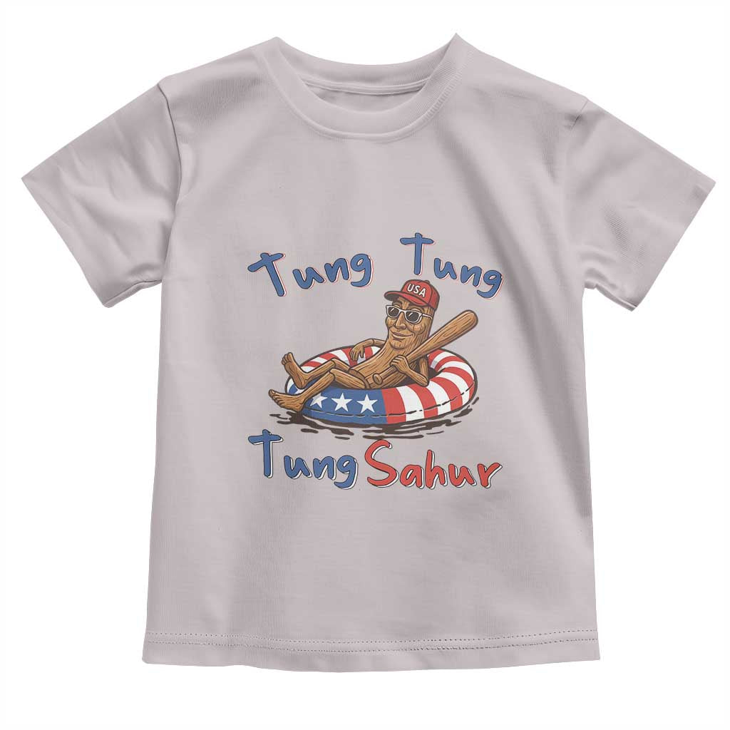 Tung Tung Tung Sahur Italian Brainrot 4th of July Toddler T Shirt