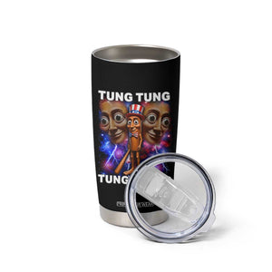 Tung Tung Sahur Italian Brainrot 4th Of July Meme Tumbler Cup TS14 Print Your Wear
