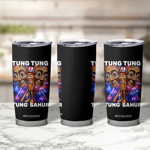 Tung Tung Sahur Italian Brainrot 4th Of July Meme Tumbler Cup TS14 Print Your Wear